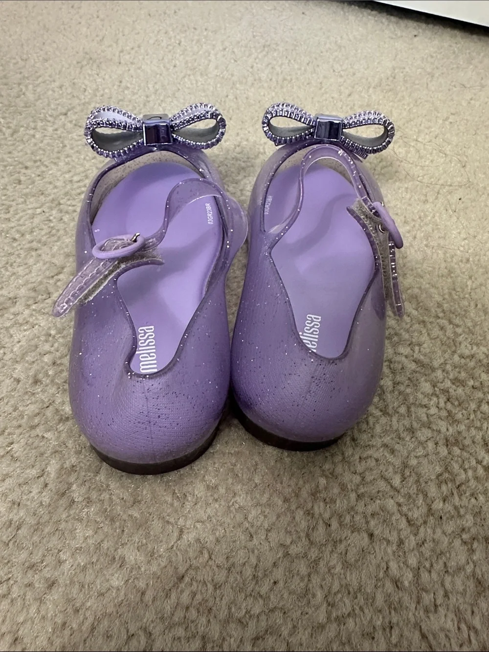 Mini Melissa shimmery purple